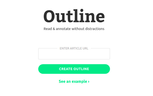 Outline Alternative